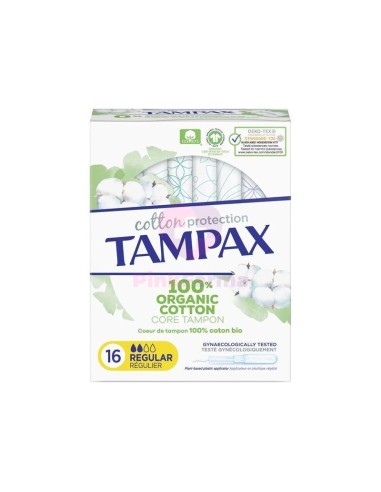 Tampax Organic Cotton Protection Regular 16u