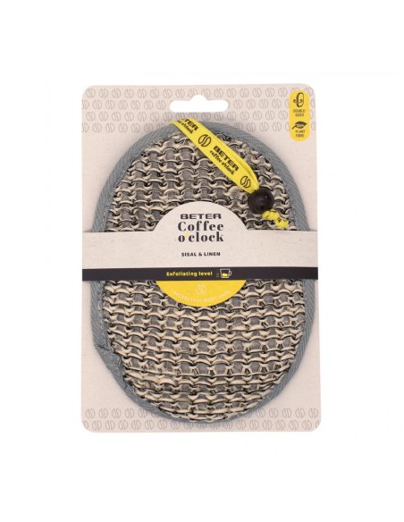 Beter Coffee O'Clock Esponja de Sisal y Lino