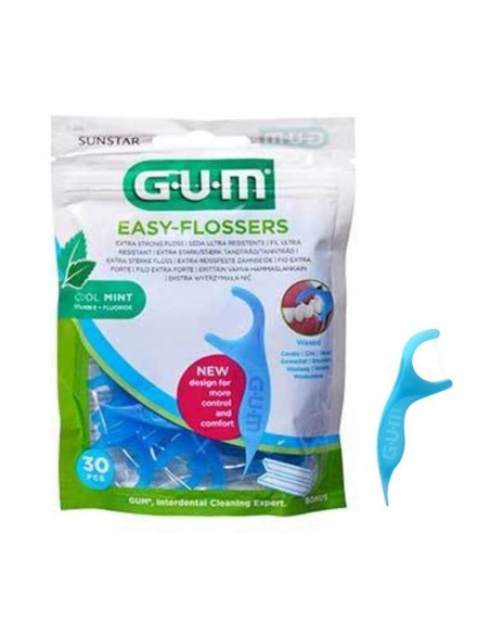 Gum Easy Flossers 30u