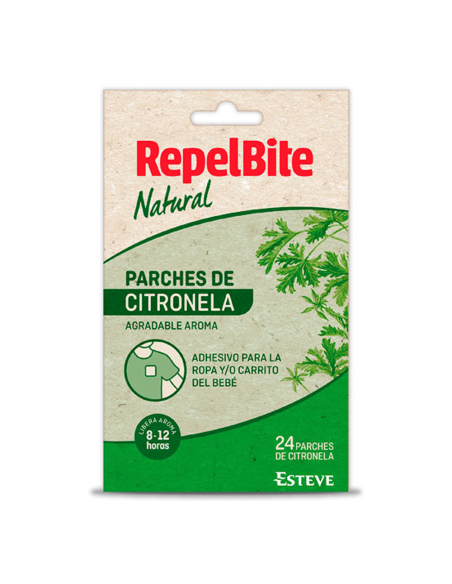 RepelBite Natural Parches 24ud