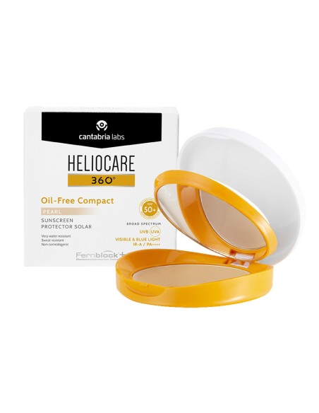 Heliocare 360º Oil Free Compact Pearl SPF50 10g