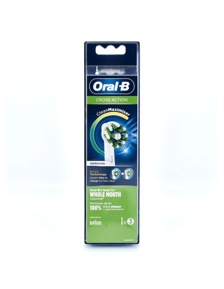 Oral B Recambio Cross Action 3 Unidades