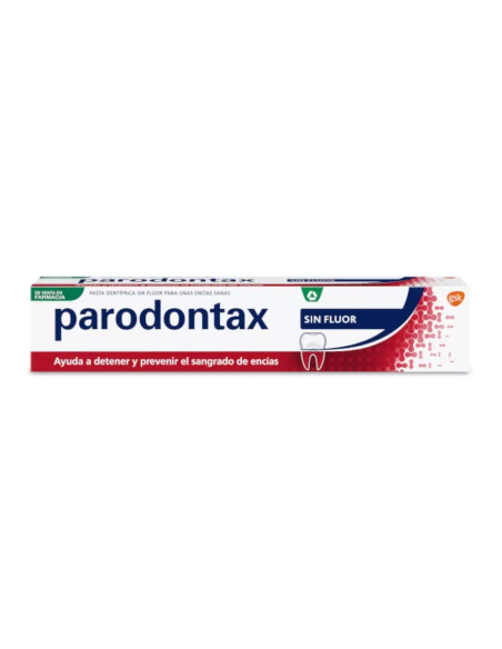 Parodontax Pasta Dentifrica Encias Sin Fluor 75ml