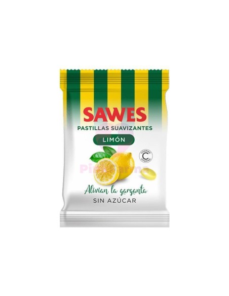 Sawes Pastilla Suavizante Sin Azucar Limon 50g