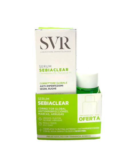 SVR Sebiaclear Serum 30ml + Minitalla