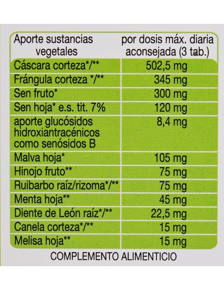 Esi Colon Cleanse Lax Forte 30 tabletas