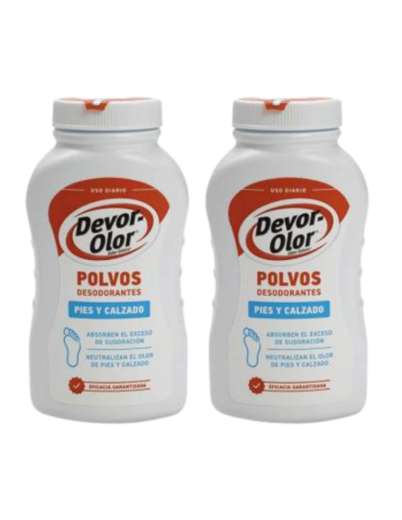 Devor Olor Polvos Desodorantes Duplo 2x100g