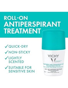 Vichy Deo Roll On Antitranspirante 48h 50ml 2