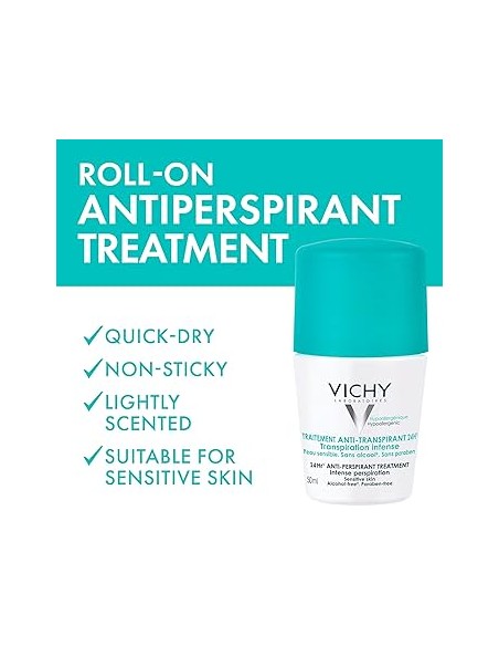 Vichy Deo Roll On Antitranspirante 48h 50ml