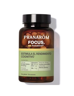 Pranarom Aromaboost Focus 60 Capsulas