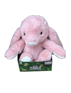 Pelucho Termico Conejo Rosa