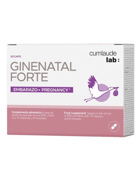 Cumlaude Ginenatal Forte Embarazo 30Caps