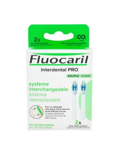 Fluocaril Cepillo Interdental PRO Suave Recambio 2u