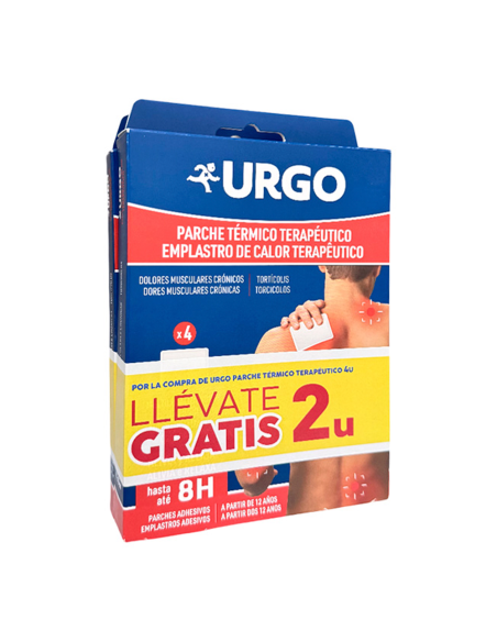 Urgo Parche Termico Multi 4 + 2unid Gratis