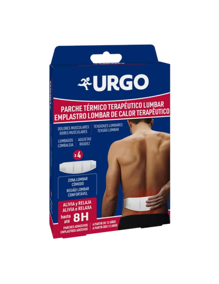 Urgo Parche Termico Lumbar 4uds