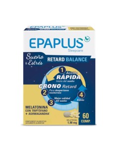 Epaplus Sleepcare Melatonina Retard Balance 60 Comp