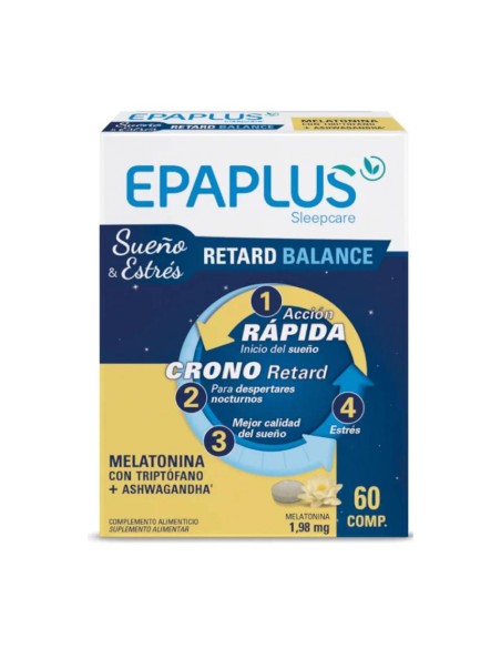 Epaplus Sleepcare Melatonina Retard Balance 60...