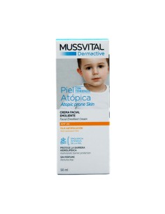 Mussvital Crema Facial Piel Atopica Niño SPF20 50ML