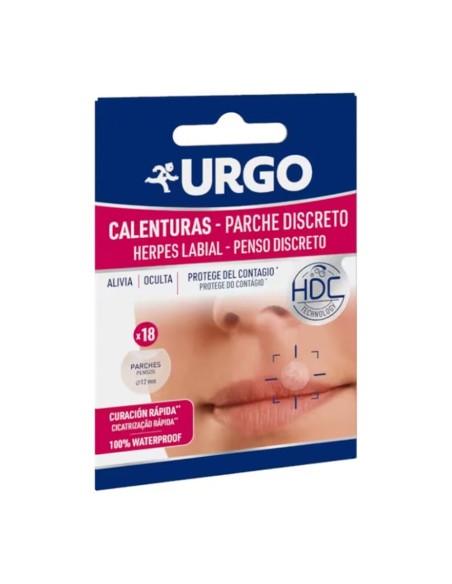 Urgo Calenturas Parche Labial 18 Unidades
