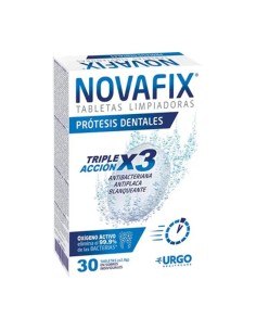 Novafix Pastillas De Limpieza Protesis 30 Pastillas