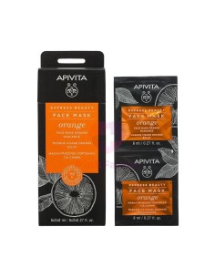 Apivita Express Beauty Mascarilla Naranja 2x8ml