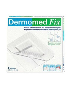 Dermomed Aposito Autoadhesivo Poliester 6ud 10x10cm