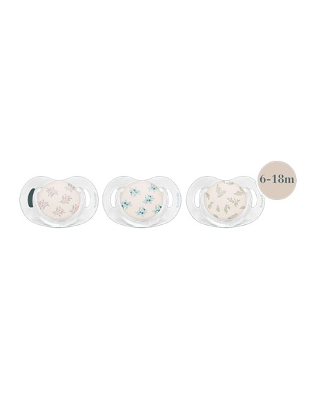 Suavinex Chupete SX Pro Silicona 6-18m Poem 1u...