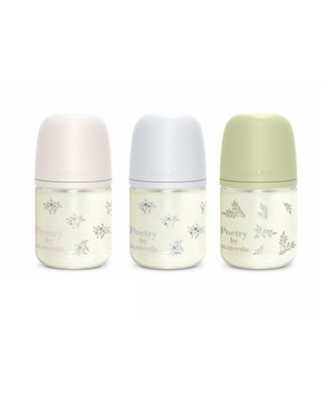 Suavinex Biberon Cristal Silicona Fisiologica...