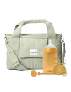 Suavinex Bolso Paseo Panera Poetry Verde