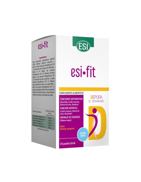 ESI Fit Depura el Organismo 24 Pocket Drink