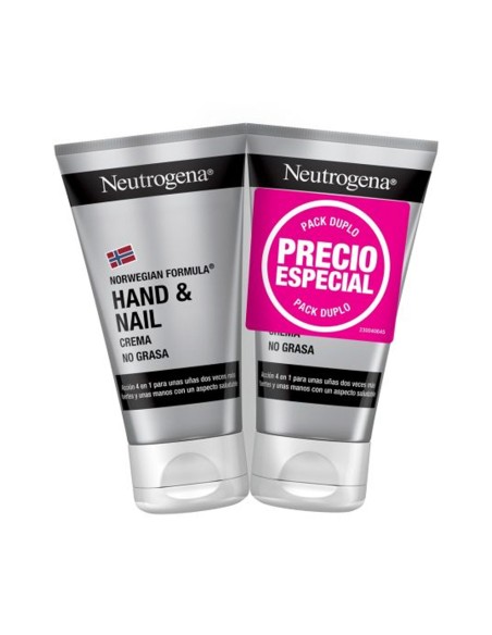 Neutrogena Crema de Manos y Uñas Duplo 2x75ml