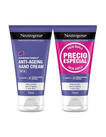 Neutrogena Crema de Manos Antiedad Spf20 Duplo...