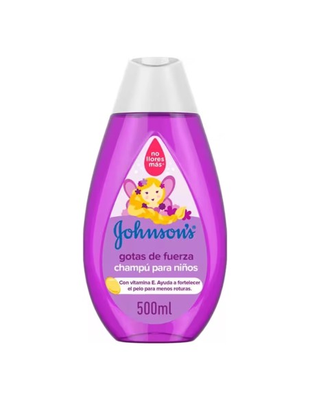 Johnsons Gotas de Fuerza Champu 500ml