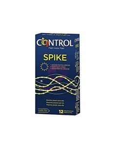 Control Preservativos Spike Puntos Conicos 12u