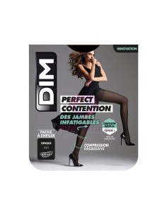 DIM Perfect Contention Medias de Compresion Negro T3