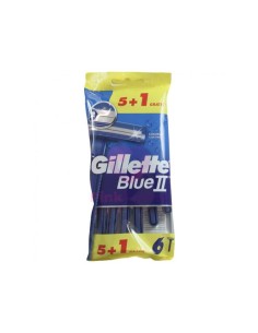 Gillette Blue II Cuchillas 5+1